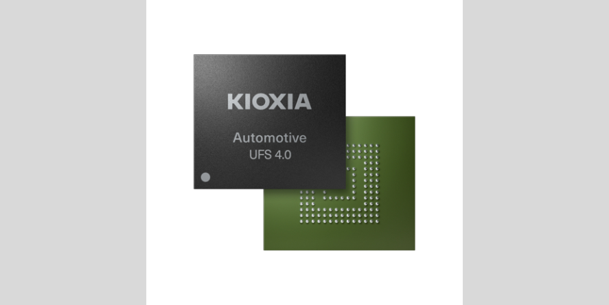 Kioxia: Automotive UFS version 4.0 built-in flash memory device (Photo: Business Wire)