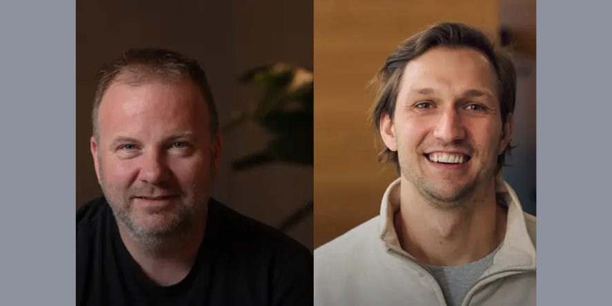 L-R Sander Maertens and Daumantas Grigaravicius. Image courtesy: Adyen