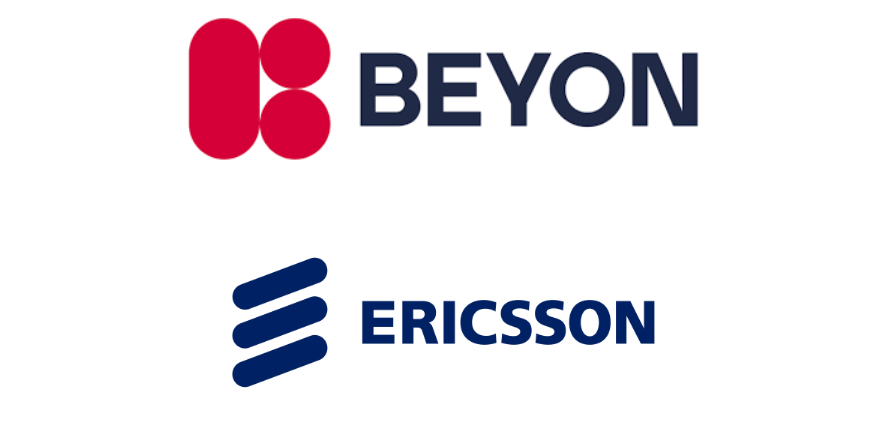 Logos taken from Beyon and Ericsson websites