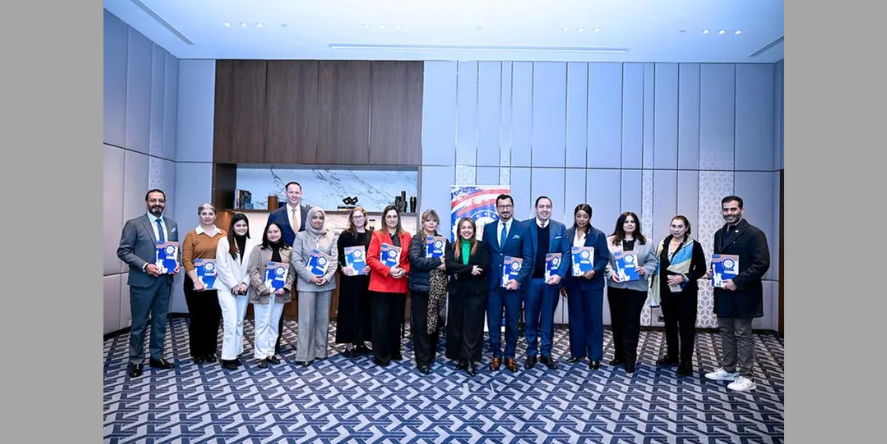 AmCham Kuwait, in partnership with the Kuwait Women Empowerment and Entrepreneurship Platform (KWEEP), celebrated the successful launch of the Sustainable Inclusivity Matrix at the Grand Hyatt Hotel. Image courtesy: AmCham Kuwait