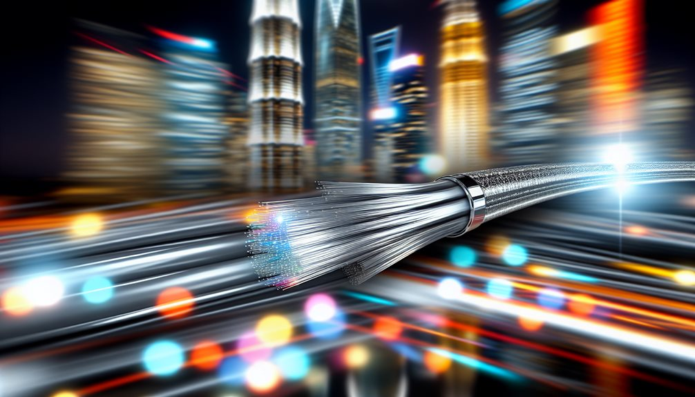 Representational Image of Digital Broadband Fiber Optic Network from Freepik