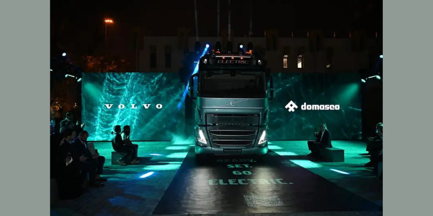 Unveiling of the Volvo FH Electric at Fire Station venue. Image Courtesy: Volvo