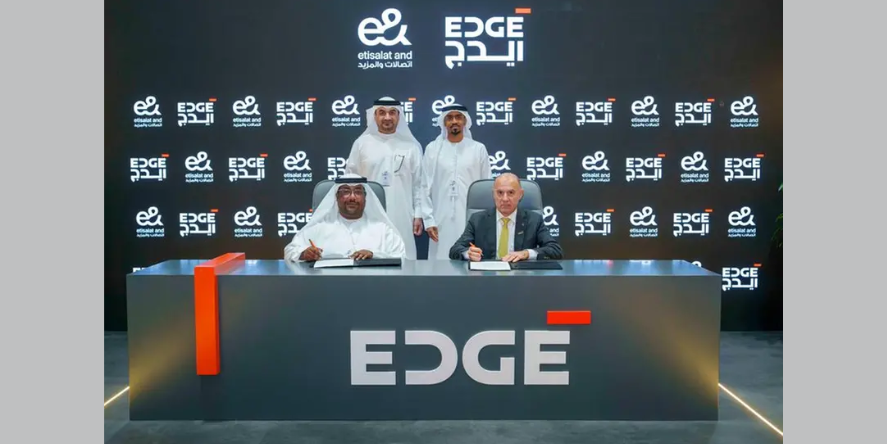 EDGE entity KATIM, a leader in the development of innovative and ultra-secure communications and data protection solutions, today announced a collaboration with e& UAE, the telecommunication arm of e&. Image Courtesy: EDGE