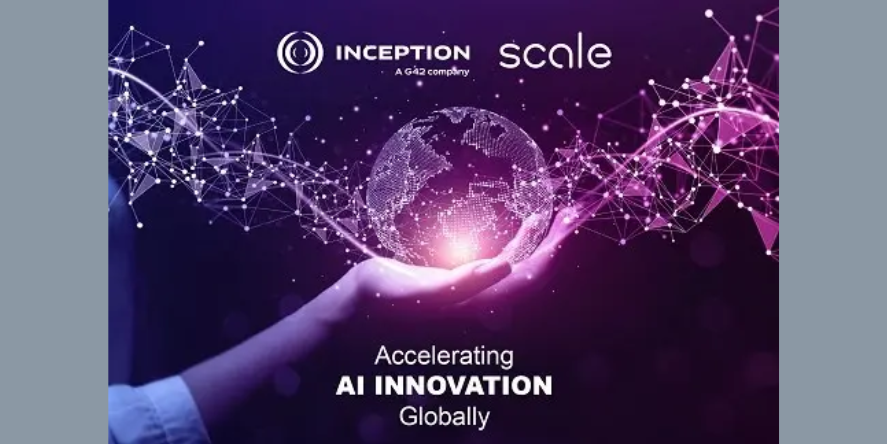 Inception, a G42 company developing AI-native products for enterprises and Scale AI, a leader in building frontier AI solutions, have announced a strategic partnership aimed at accelerating global AI adoption across the public and private sector. Image courtesy: Inception