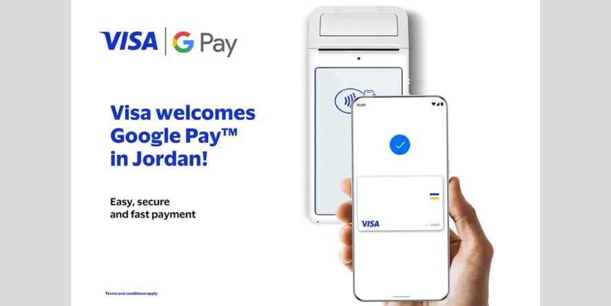 Visa, a global leader in digital payments, has announced that cardholders in Jordan can add their Visa cards to Google Wallet. Image: courtesy Visa