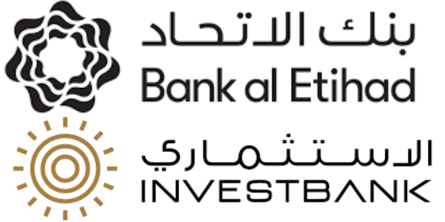 Bank al Etihad And Investbank Logos: Image Courtesy: Respective websites