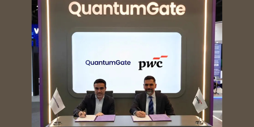 QuantumGate unveiled a new product and announced a strategic partnership with PwC Middle East today during GISEC 2025. (Image Courtesy: QuantumGate)