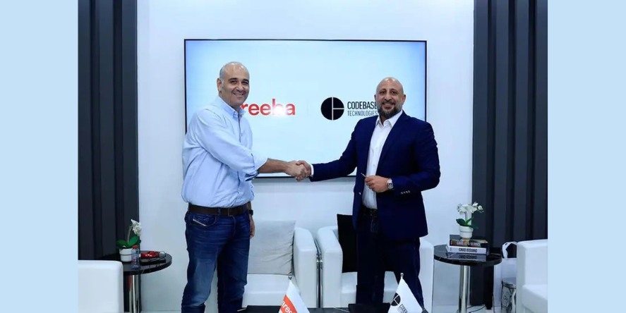 Tamer Mauge, Managing Director - MENA of Codebase Technologies, and Maher Mikati, CEO of areeba. (Image Courtesy: Codebase Technologies)