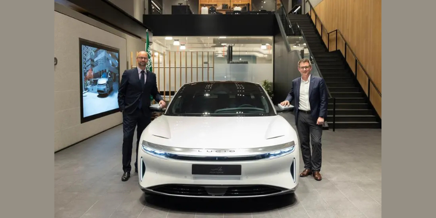 Blacklane and Lucid partnership signing event. (Image Courtesy: Lucid)