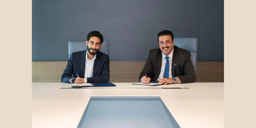 Mr. Ameen Altajer, CEO of INFINITEWARE, and Dr. Ahmed AlShaikh, CEO of BIBF. (Image Courtesy: BIBF)