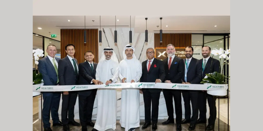 Wealthbrix official opening ceremony at Dubai International Financial Centre (DIFC). (Image Courtesy: Wealthbrix Capital Partners Limited)