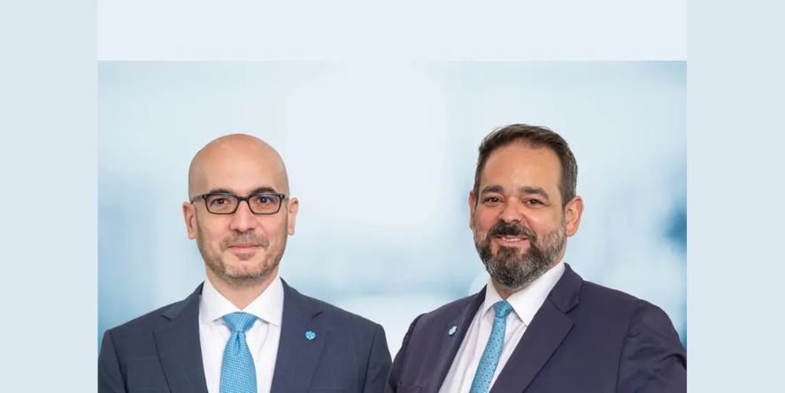 Khaled El Dabag and Walid Mezher. (Image Courtesy: Barclays)