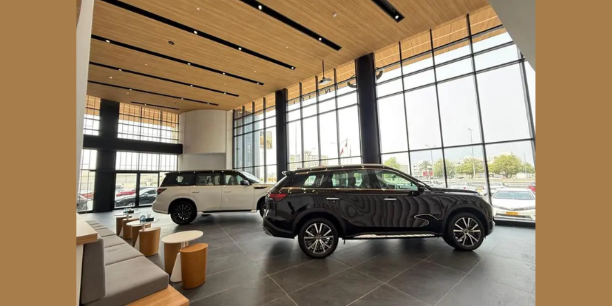 New INFINITI showroom in Oman. (Image Courtesy: Al Hashar Automotive)