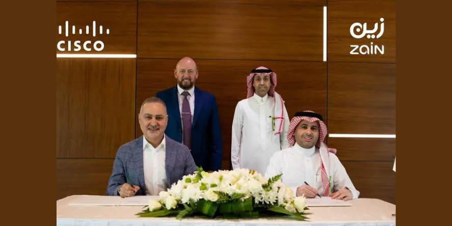 Zain KSA Partners with Cisco for the development of advanced AI infrastructure. (Image Courtesy: Zain KSA)