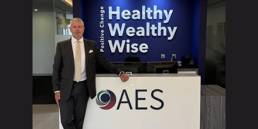 Andrew Bates, CEO of AES Private Wealth & Family Office. (Image courtesy: AES International)