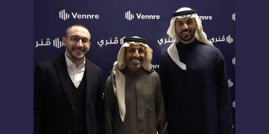 From Left to Right Ziad Mabsout, Ibrahim AlMojel, Abdulrahman AlMalik. (Image courtesy: Vennre)