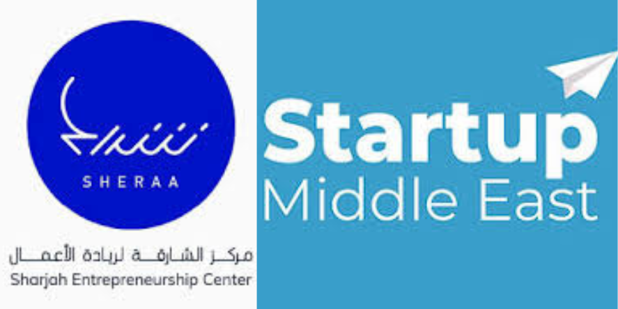 Sheraa and Startup Middle East Logo. Image Courtesy: Respective Websites