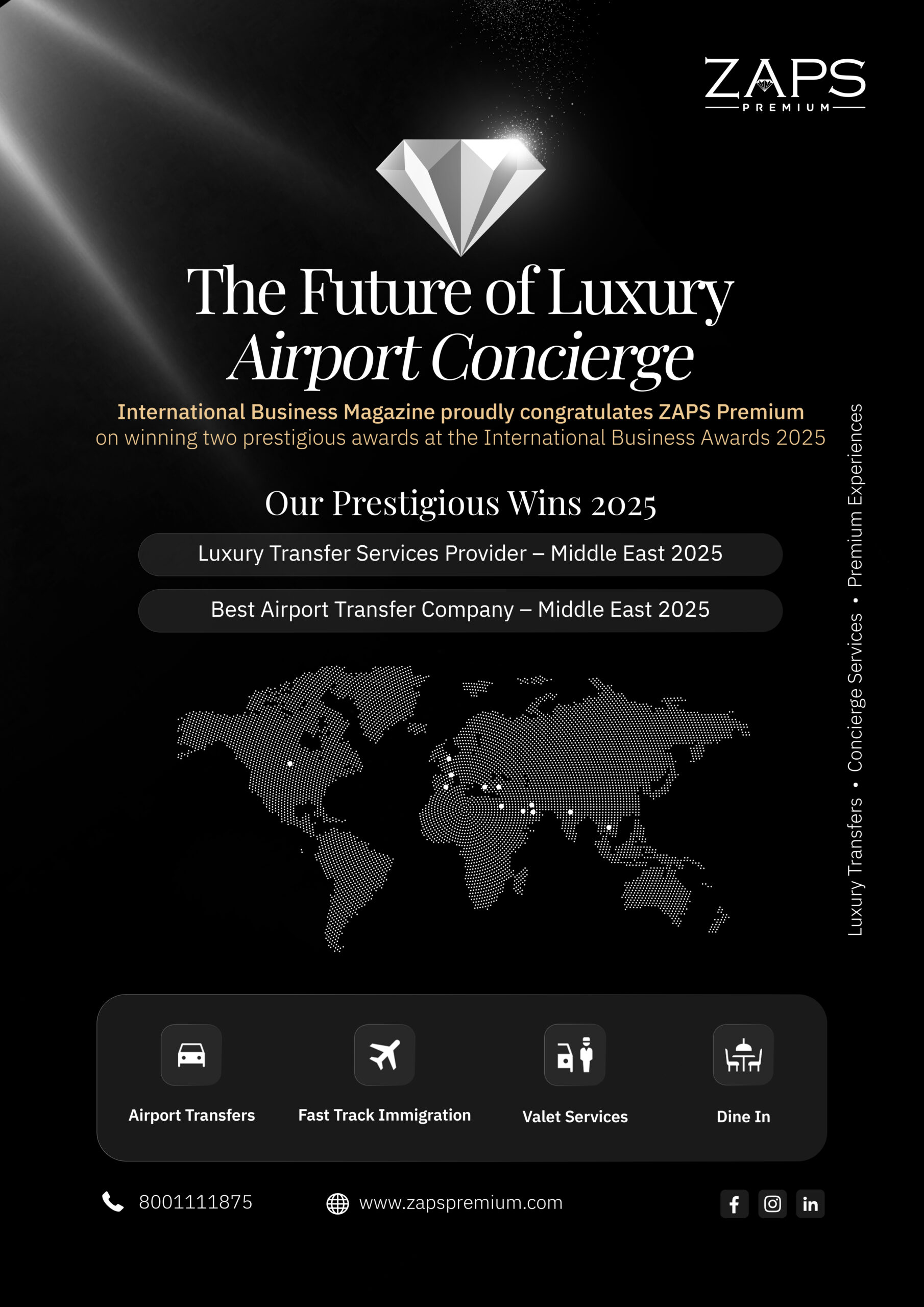 Award Magazine CoverPage By Zaps Group