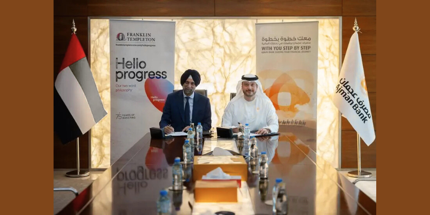 Ajman Bank and Franklin Templeton announce strategic partnership. (Image Courtesy: Ajman Bank)