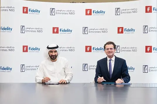 Emirates NBD has signed a Memorandum of Understanding with Fidelity International. Image courtesy: Emirates NBD