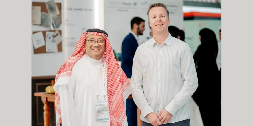 (L-R) Mohamed Al Ayed, CEO - TRACCS and Arne Mosselman, CEO - Ainigma. (Image Courtesy: TRACCS)