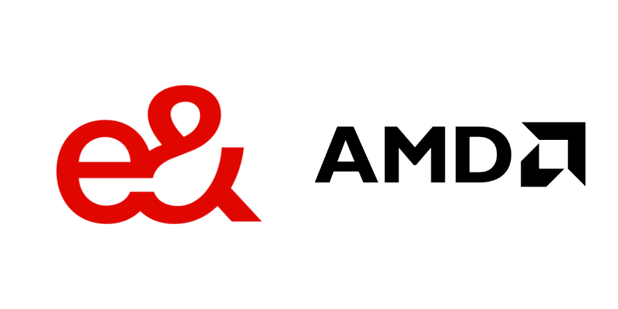 Image: e& and AMD Official websites