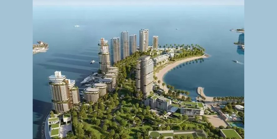 Dubai Peninsula. image courtesy: H&H