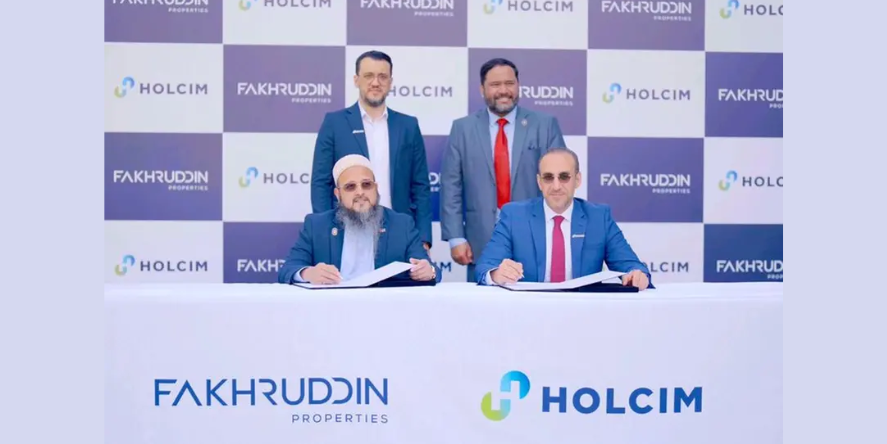 Partnership signals major regional milestone: Holcim’s first-ever MoU with a Middle East–headquartered developer. image courtesy: Fakhruddin Properties