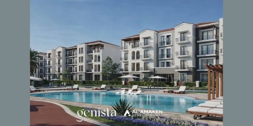 Al Amaken Developments company announced launching "Genista" its latest project in Sheikh Zayed City, located in a prime and strategic location in the heart of the city, on 9 acres, after obtaining the necessary ministerial approval. Image Courtesy: Al Amaken Developments