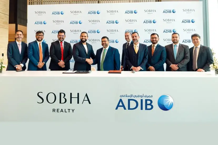 Sobha Realty announces partnership with Abu Dhabi Islamic Bank (ADIB). Image Courtesy: Sobha Realty