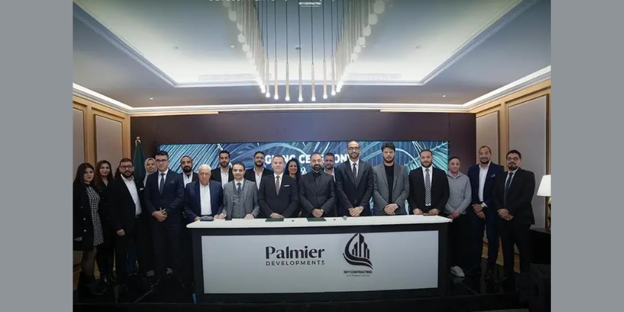 The agreement with Sky Contracting specifically focuses on completing the remaining structural phases of the project. Image Courtesy: Palmier Developments