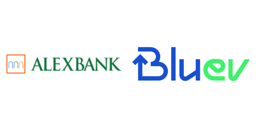 AlexBank and Blu Ev Logo. Image Courtesy: Respective websites
