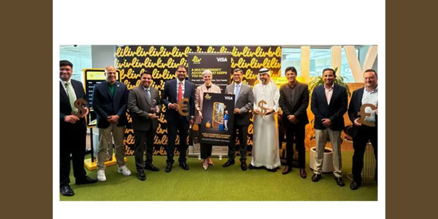 Liv, the UAE’s first and largest digital bank by Emirates NBD, a leading banking group in the Middle East, North Africa and Türkiye (MENAT) region, has launched a Multicurrency Visa Card that lets customers pay globally with one card that automatically routes transactions to the most relevant currency account. Image courtesy: Liv