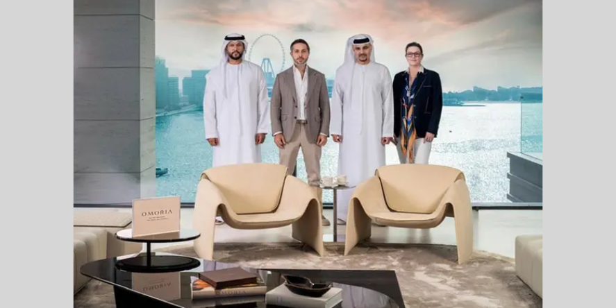 Omoria Palme Couture signals the brand's operating philosophy made tangible. Image Courtesy: Omoria