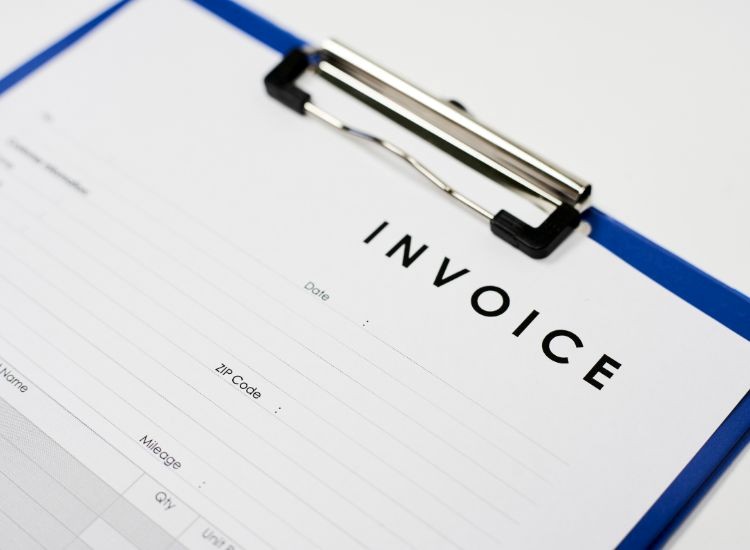 Invoice Format. Image Courtesy-Freepik