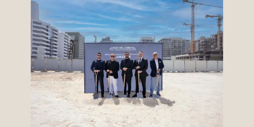 JAD Global breaks ground on the JAD288 development in Jumeirah Garden City, Dubai. Image Courtesy: Dubai Developers