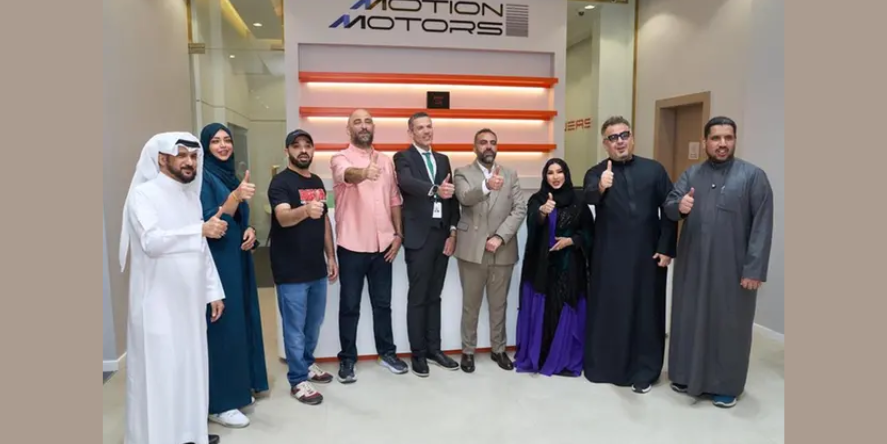 Motion Motors has officially inaugurated the brand’s first showroom in Jeddah. Image courtesy: Motion Motors