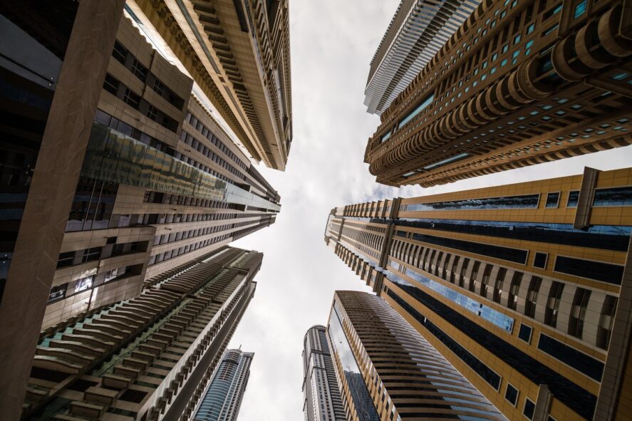 Middle East Construction Skyscrapers. Image Credit: Freepik