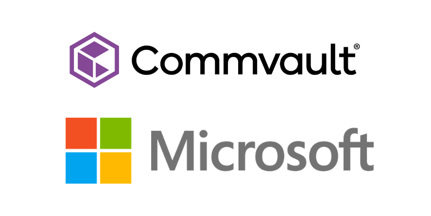 Image: Microsoft and Commvault Official websites