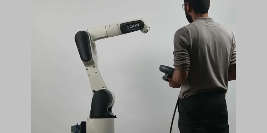 Unlike imported or white-labeled systems, Raedbots develops its technology entirely in-house at its Cairo laboratories. Image Courtesy: Raedbots