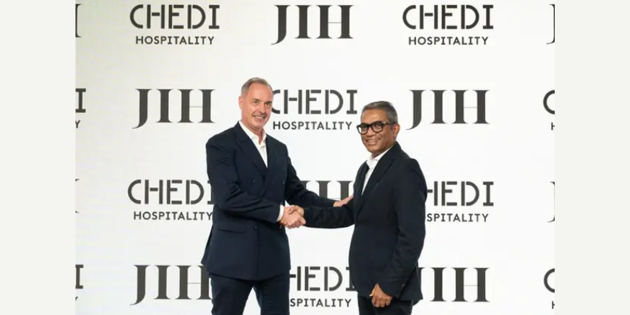 Stephan Schupbach, President & Group CEO of Chedi Hospitality and Mohamed Ali Janah, Group Chairman of JIH Global Investments LLC. Image courtesy: Chedi Hospitality