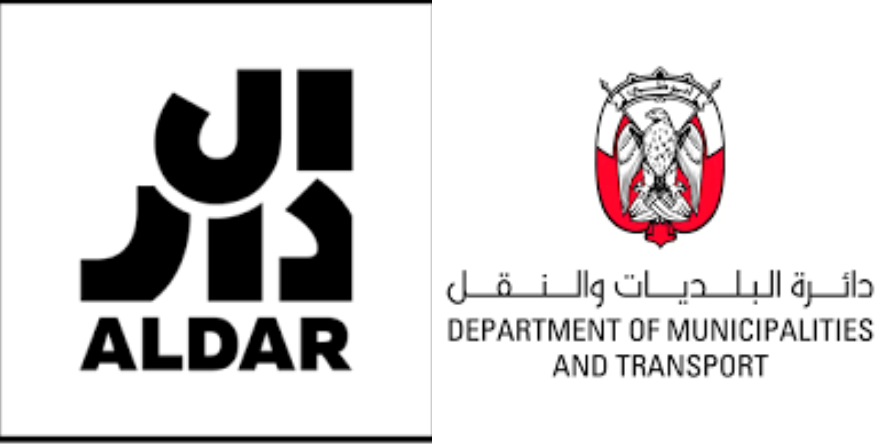 Aldar and DMT Logos. Image Courtesy: Respective websites