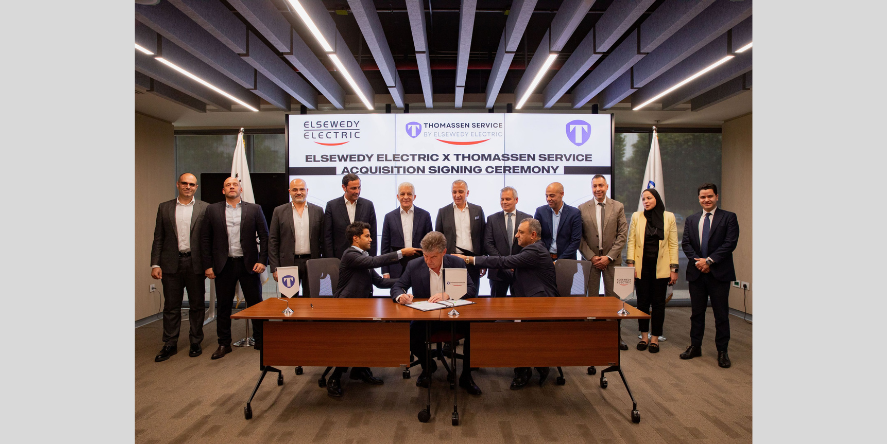 Elsewedy Electric and Thomassen Service Agreement signing Event. Image Courtesy-Elsewedy Electric