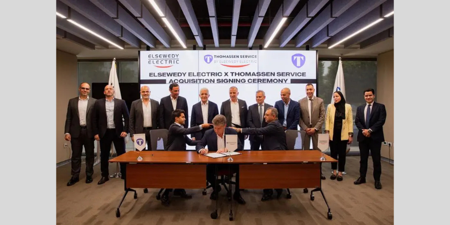 Elsewedy Electric has announced the acquisition of a 60% majority stake in Netherlands-based Thomassen Service. Image Courtesy-Elsewedy Electric