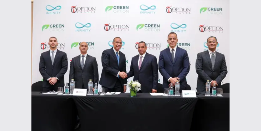 Infinity, the leading company in electric vehicle (EV) charging infrastructure in Egypt, has announced the signing of a long-term strategic partnership with Option Travel and Green Option. Image Courtesy: Infinity