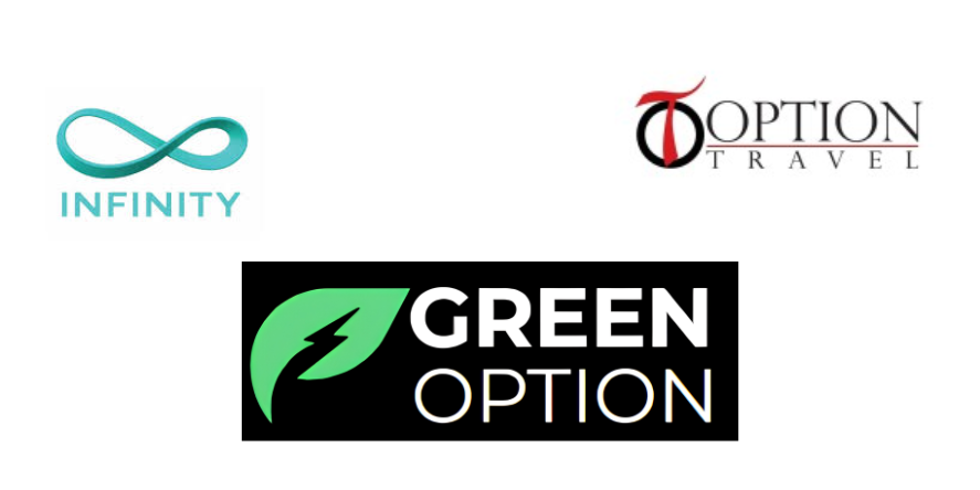 Image Courtesy: Infinity, Option Travel and Green Option Official websites