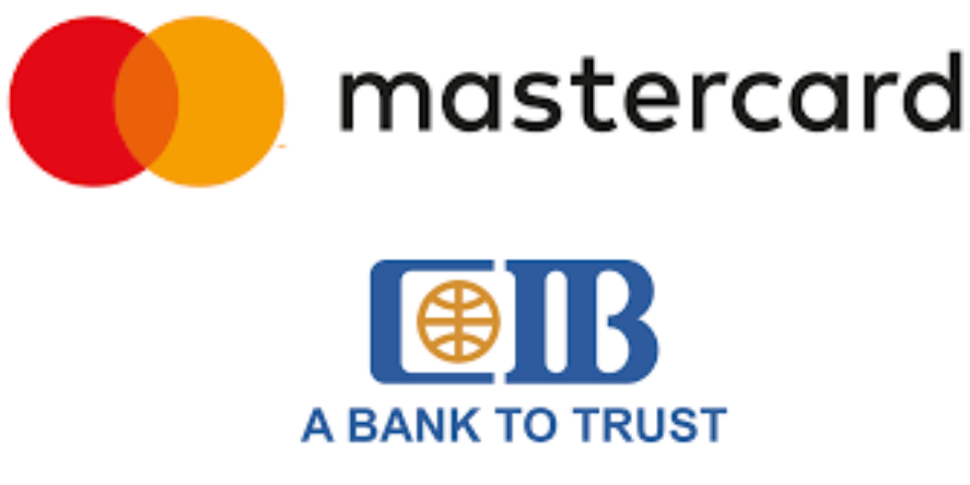Mastercard and CIB Logos. Image Courtesy-Official Websites