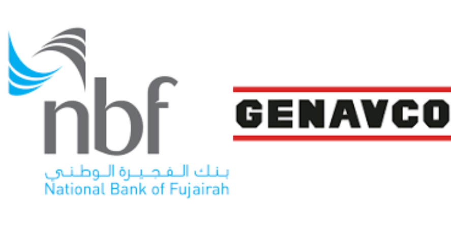 National Bank of Fujairah and GENAVCO Logos. Image Courtesy-Official Logos