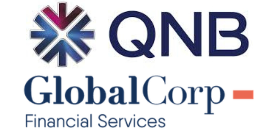 QNB and Global Corp Financial Services Logos. Image Courtesy-Respective websites