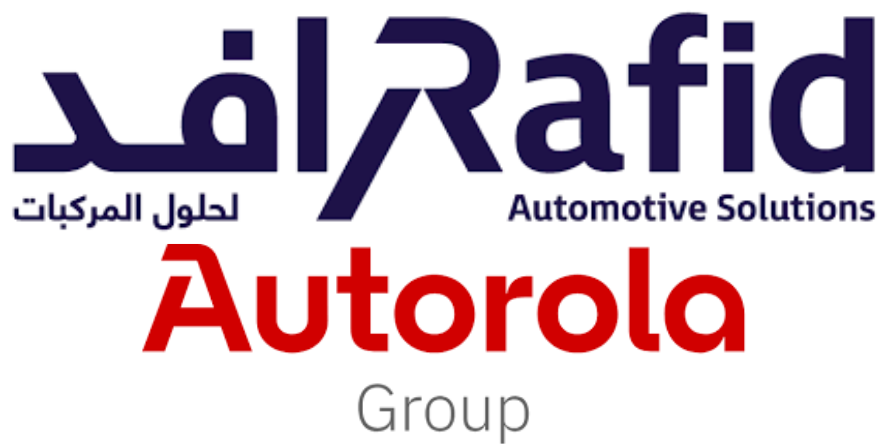 Rafid Automotive Solutions and Autorola Gulf Logos. Image Courtesy-Official Websites